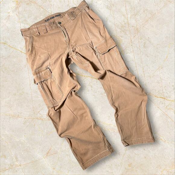 Duluth Trading Men's Cargo Pants Size 40x32 Flex Fire Hose Durable Workwear M09 - Picture 1 of 6